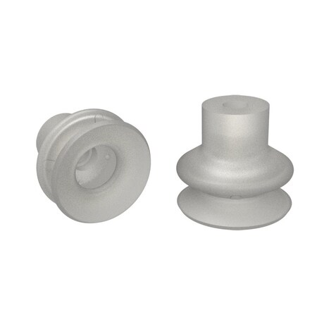 Fipa Bellows vacuum cup diam. 18 mm, Silicone transparent 23.018.237.2